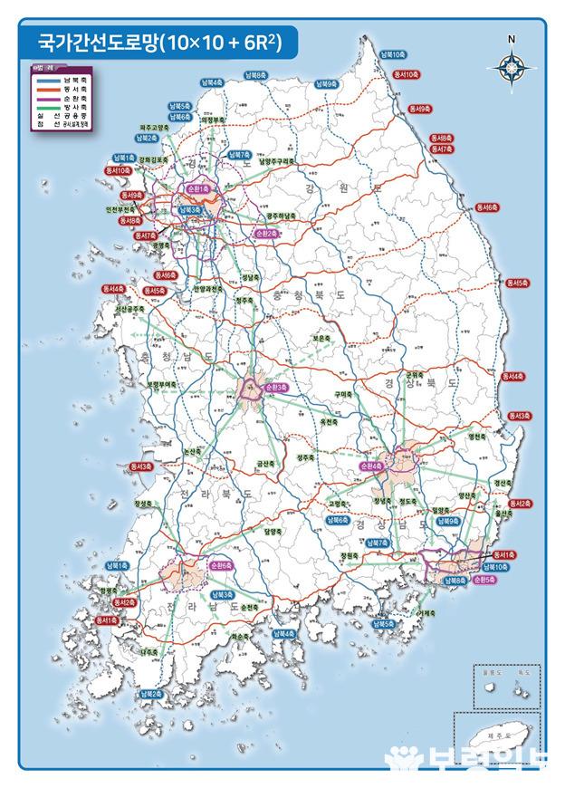 1. 제2차 국가도로망종합계획 '국가간선도로망'.jpg